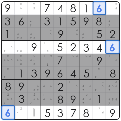 sudoku swordfish method